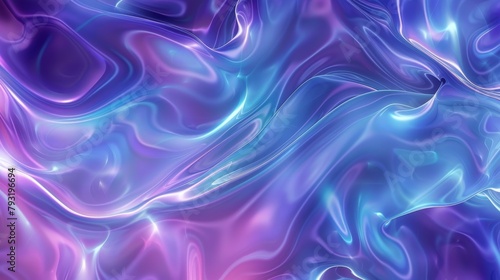 Enamel flat background with blue and purple flowing arrangement Enamel flat background with blue and purple flowing arrangement 