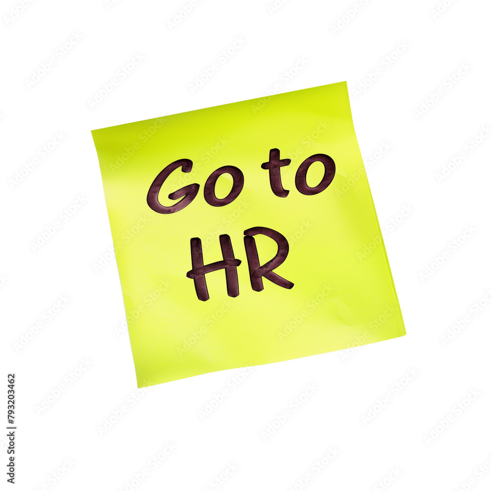 Go to HR note, Human Resources Go to HR note, Human Resources
