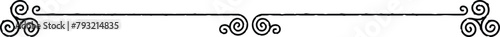 Elegant Header Footer - Celtic Spirals