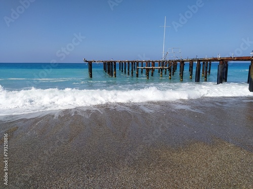 Pier - Mediterranean Sea - Alanya photo