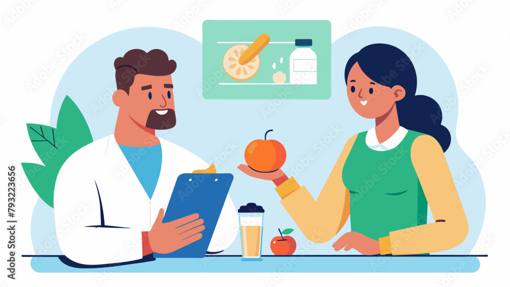 A fighter consulting with a sports dietitian to address any nutrition deficiencies and develop a personalized meal plan. A fighter consulting with a sports dietitian to address any nutrition deficiencies and develop a personalized meal plan.