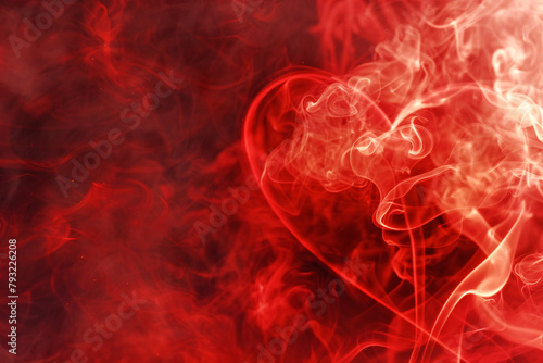 Abstract colorful smoke background.