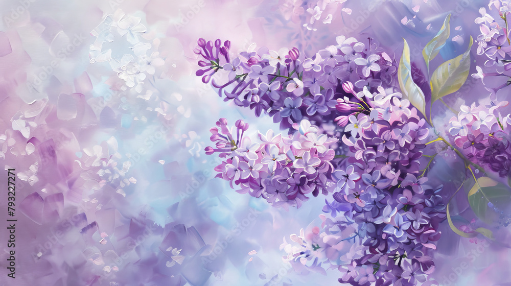 Indulge in the icy delight of lilac, a floral dream for a summer treat. Perfect as a thoughtful gift card.