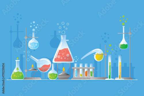 vintage science background 