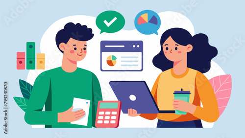 Two friends in their s review the cost breakdown of living together from splitting rent and groceries to sharing the cost of a TV and