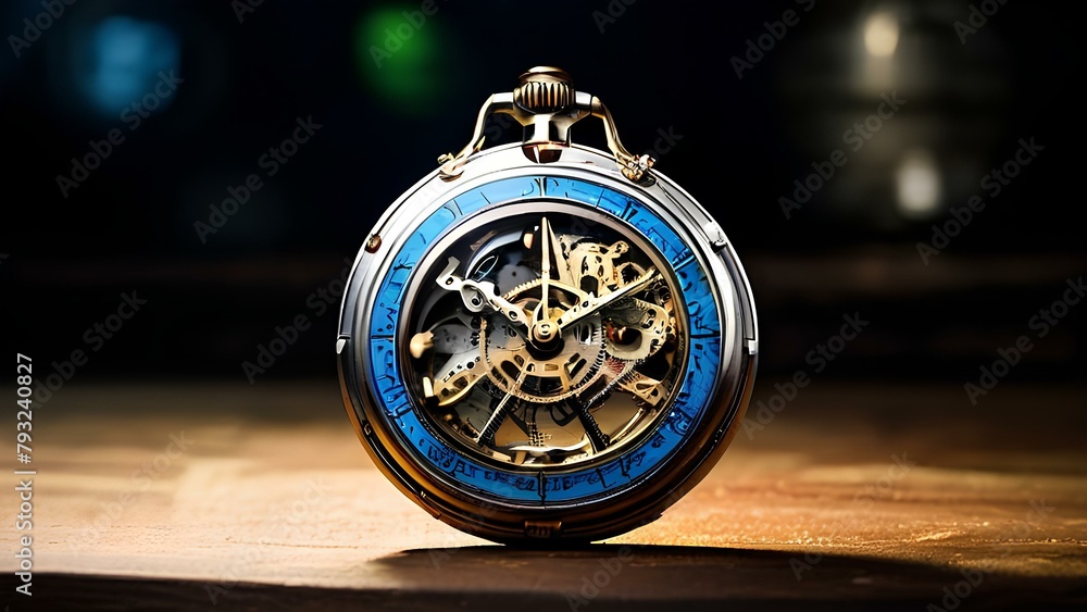 A pocket watch that ticks backward unraveling times secrets