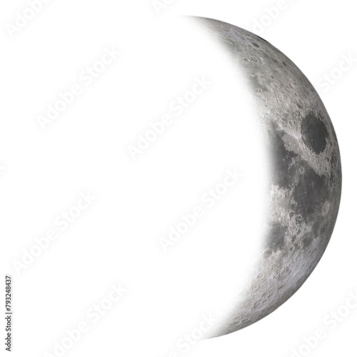 Fototapeta Naklejka Na Ścianę i Meble -  Waxing Crescent (Moon Phase), 