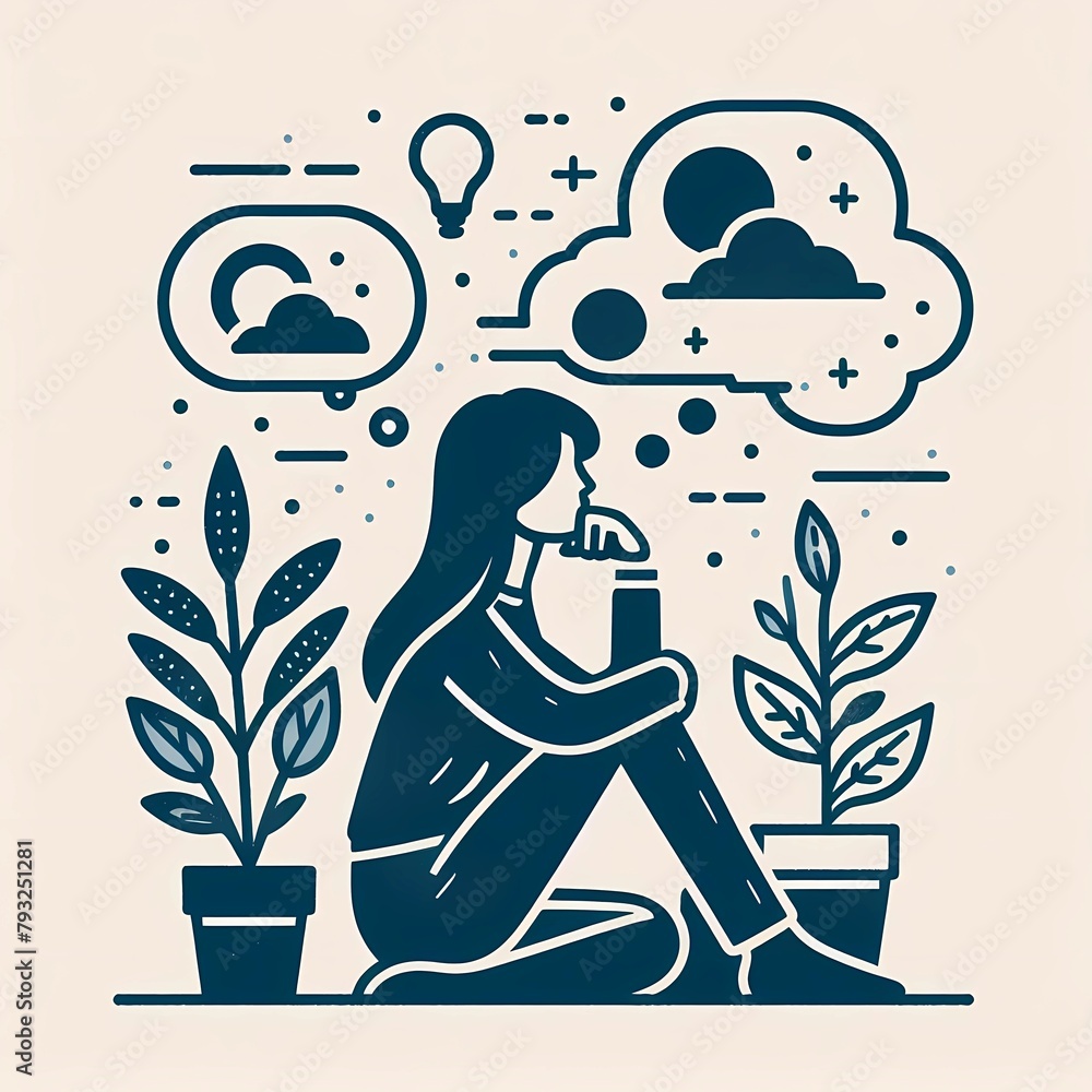 girl and a lot of thoughts in her head
girl and a lot of thoughts in her head