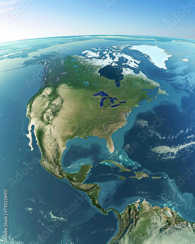 an aerial image of the continent of North America --ar 4 5 --style raw --stylize 0 Job ID  253cbddf-08f4-4837-85ba-1897b93cbd42