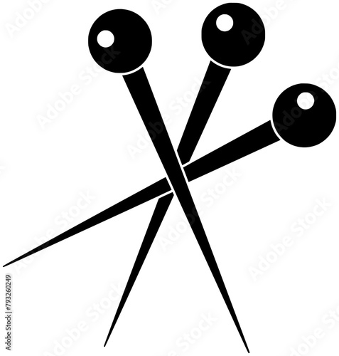 acupuncture illustration massage silhouette alternative logo therapy icon spa outline skin hand needle medical care acupuncturist wellness treatment relaxation shape pin medicine therapist for vector