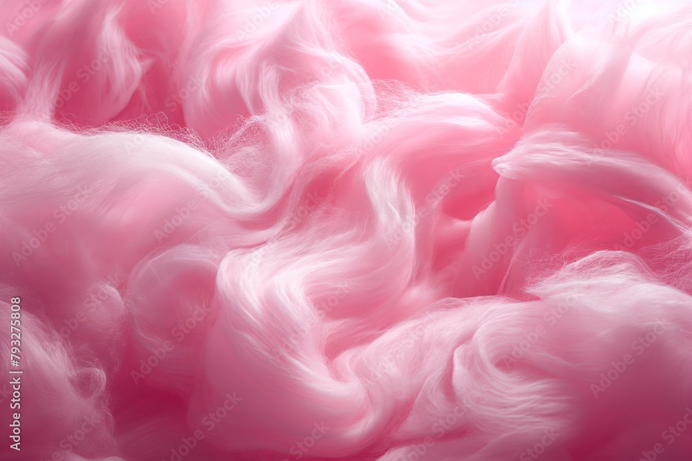 Texture of cotton candy closeup shiny celebration, silk, pink cotton Texture of cotton candy closeup shiny celebration, silk, pink cotton
