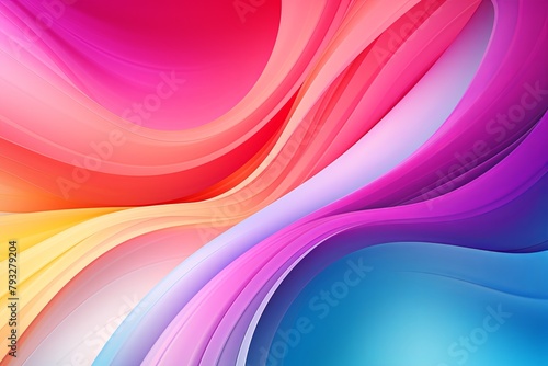 Rainbow Gradient Bliss  Stunning Digital Art for Websites and Projects