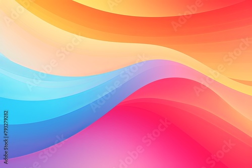 Creative Rainbow Gradient Projects: Educational Posters with Color Gradation Delight
