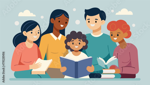 The workshop ends with a family book club where they sit together and discuss each others stories offering praises and constructive critiques.