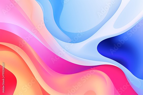 Swirling Liquid Abstractions: Creamy FAQ Dropdown Landing Page Designs