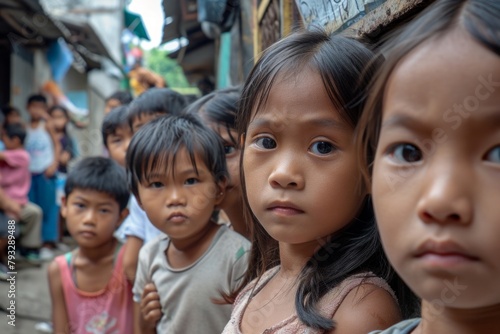 Unidentified children in Kolkata, West Bengal, India