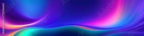 Abstract colorful gradient background with grain and noise texture. Gradient waves, background for banner design, poster, text inserts.	
