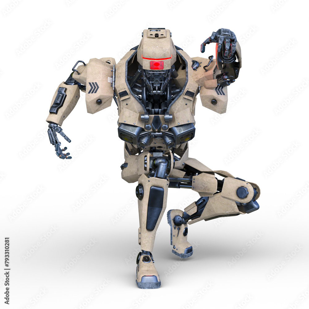 ロボット 3DCGレンダリング ロボット 3DCGレンダリング