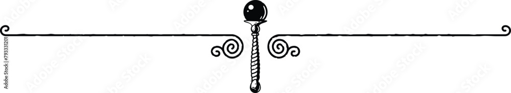 Elegant Header Footer - Magic Scepter Elegant Header Footer - Magic Scepter