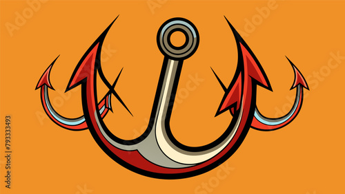 A set of custommade fishing hooks crafted from highquality steel and designed for maximum strength and sharpness..