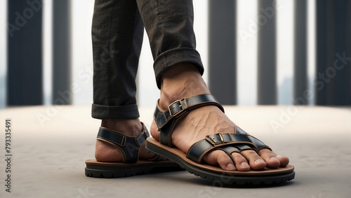 Man sandal in new look new style 