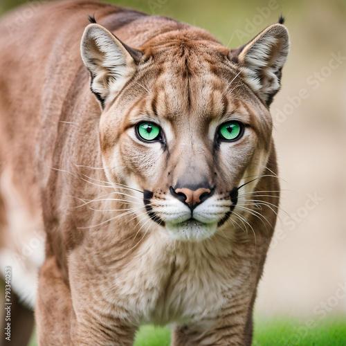 portrait of a Puma
