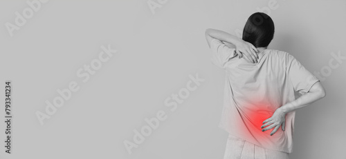 Young woman suffering from ...