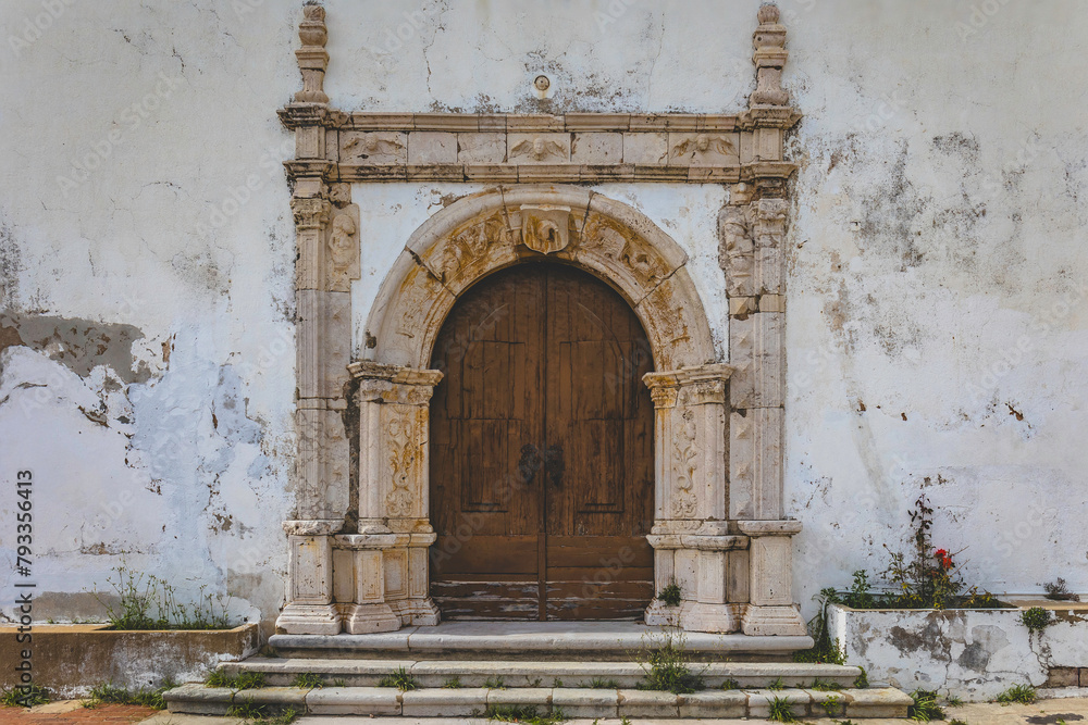 Church of S. Sebastian in the portuguese town of Lagos, located in the Algarve region