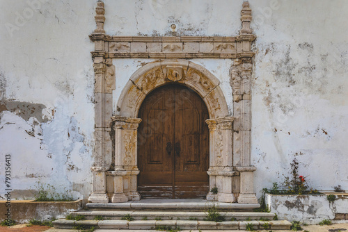 Church of S. Sebastian in the portuguese town of Lagos, located in the Algarve region