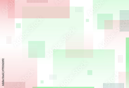 Modern abstract background. green and red, geometric