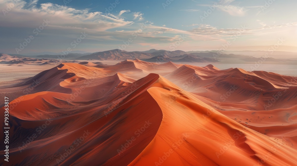 Fototapeta premium desert landscapes generative ai