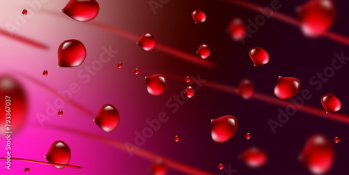 BLOOD CLOTS BACKGROUND