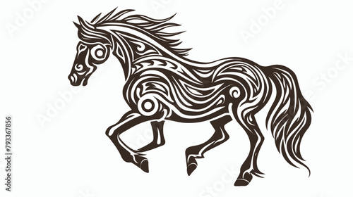 Horse design vector illustration isolated illustration