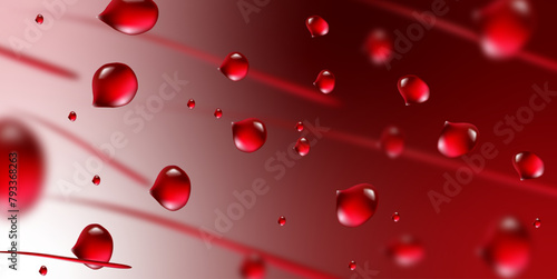 BLOOD CLOTS BACKGROUND