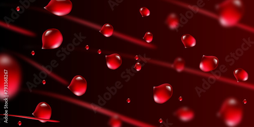 BLOOD CLOTS BACKGROUND