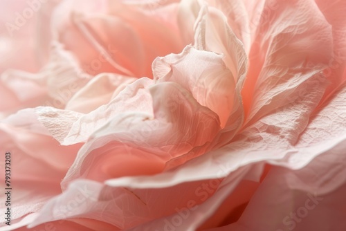 A close up of a pink flower with a soft, delicate texture © Irfanan
