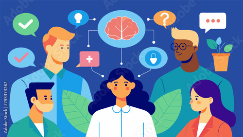 A support group of neurodiverse individuals discusses the potential benefits and drawbacks of neuroenhancements balancing personal desires for.