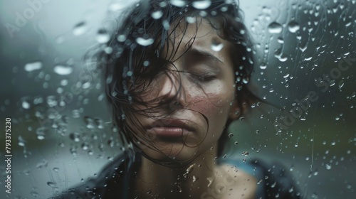 portraits in the rain generative ai © ThisDesign