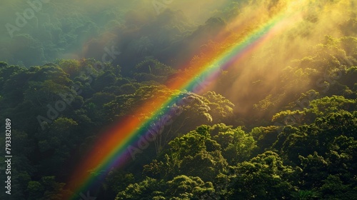 rainbows after the rain generative ai © ThisDesign