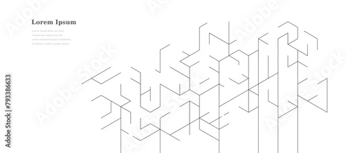 幾何学 抽象 建築 テクノロジー ビジネス 背景