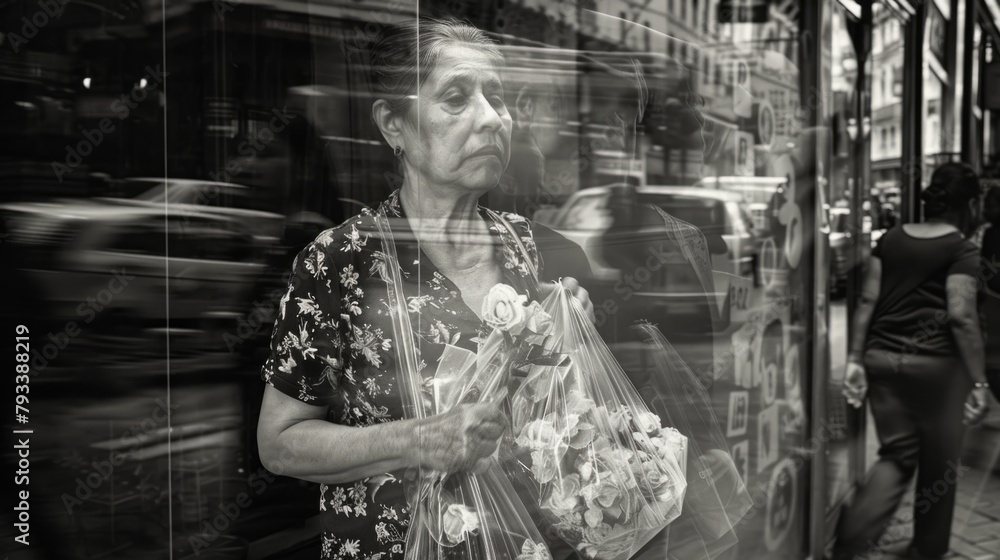 Obraz premium spontaneous moments on the street generative ai