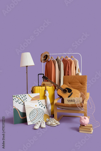 Unwanted stuff for yard sal...