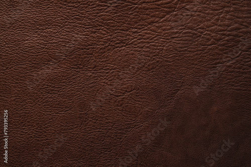 dark leather background. brown skin texture with natural pattern