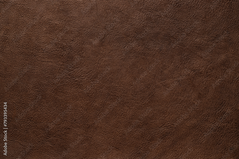 Fototapeta premium brown rustic background, leather clothes texture with natural structure