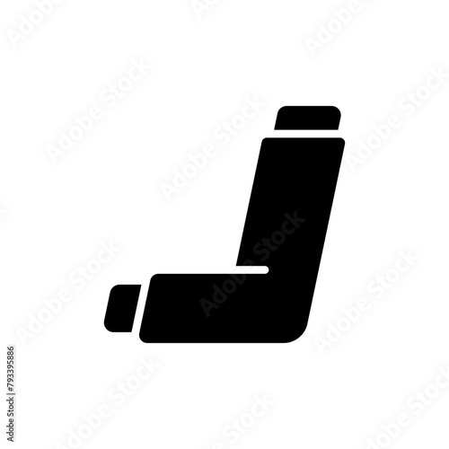 Inhaler icon vector design templates simple and modern concept