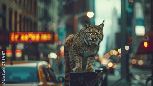 wildlife in the city generative ai