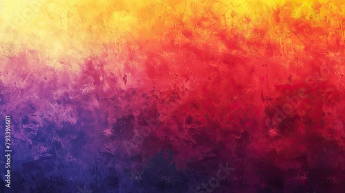 Create a vibrant and eye catching multicolored rainbow background with shades of yellow red and purple blending in an abstract gradient perfect for celebrating Mother s Day on a wide panora photo