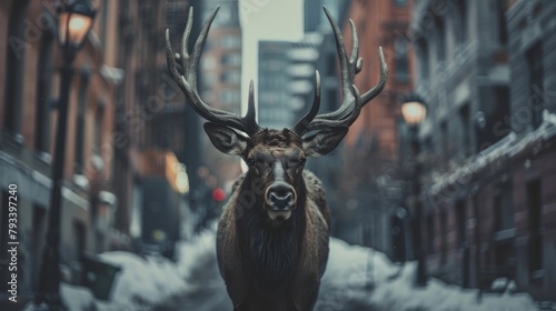 wildlife in the city generative ai