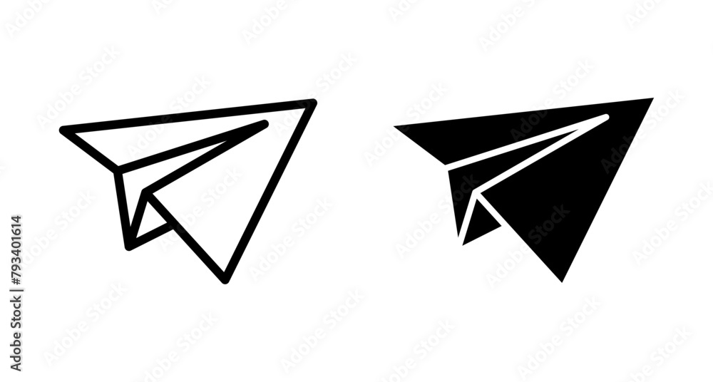 Plane icon vector isolated on white background. Aeroplane vector icon. Flight transport symbol. Travel element illustration. Holiday symbol. Airplane Plane icon vector isolated on white background. Aeroplane vector icon. Flight transport symbol. Travel element illustration. Holiday symbol. Airplane