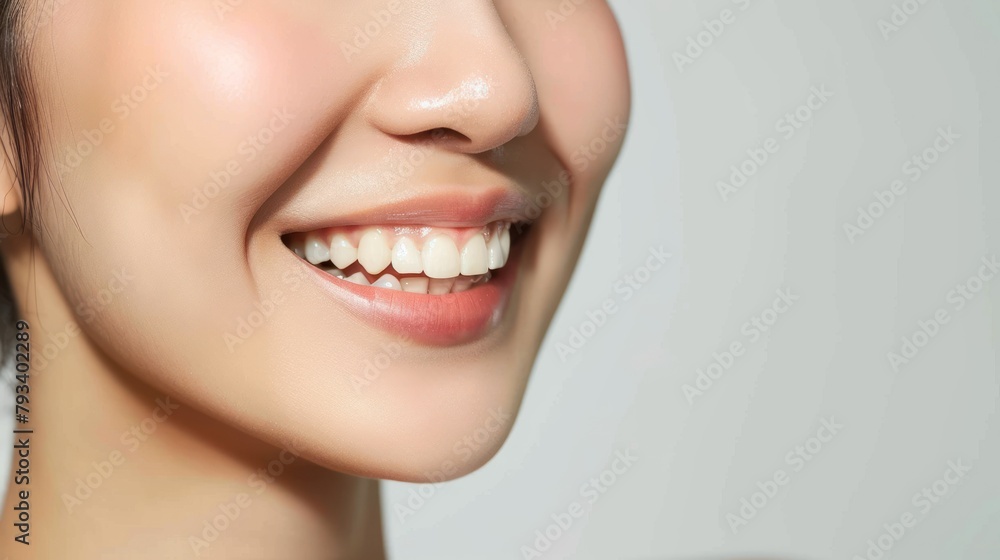 smile of beautiful woman with healthy white teeth. Close-up, High quality photos smile of beautiful woman with healthy white teeth. Close-up, High quality photos